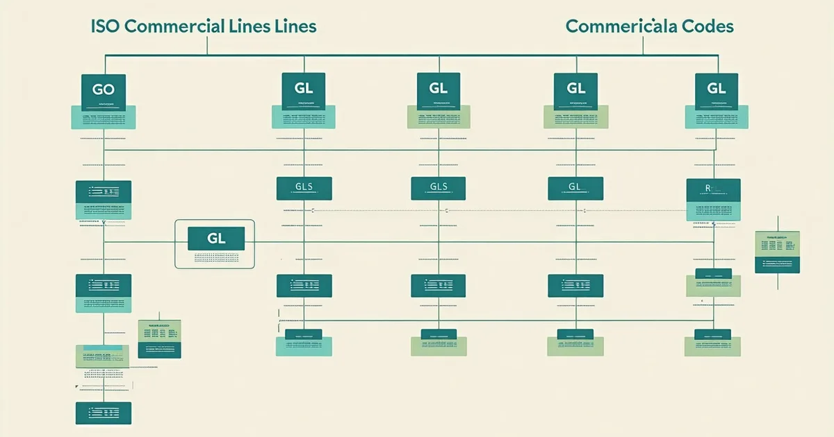 ISO line-of-business classification hierarchy for commercial lines underwriting